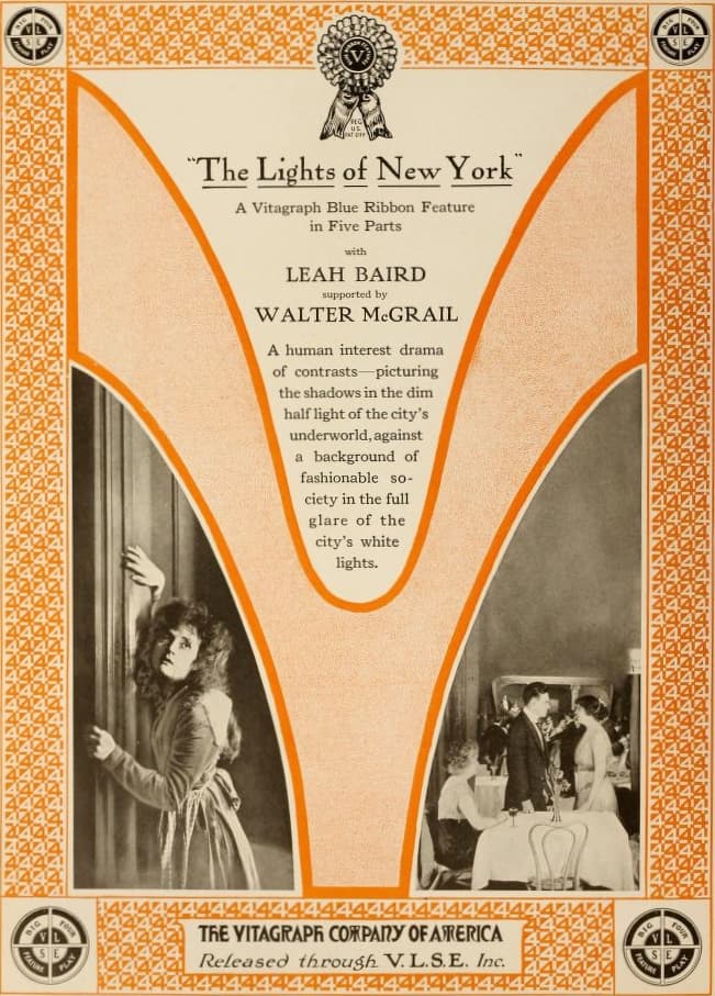 Lights of New York poster – Cult Cinema