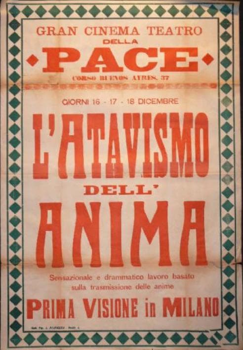 Atavismo dell'anima poster
