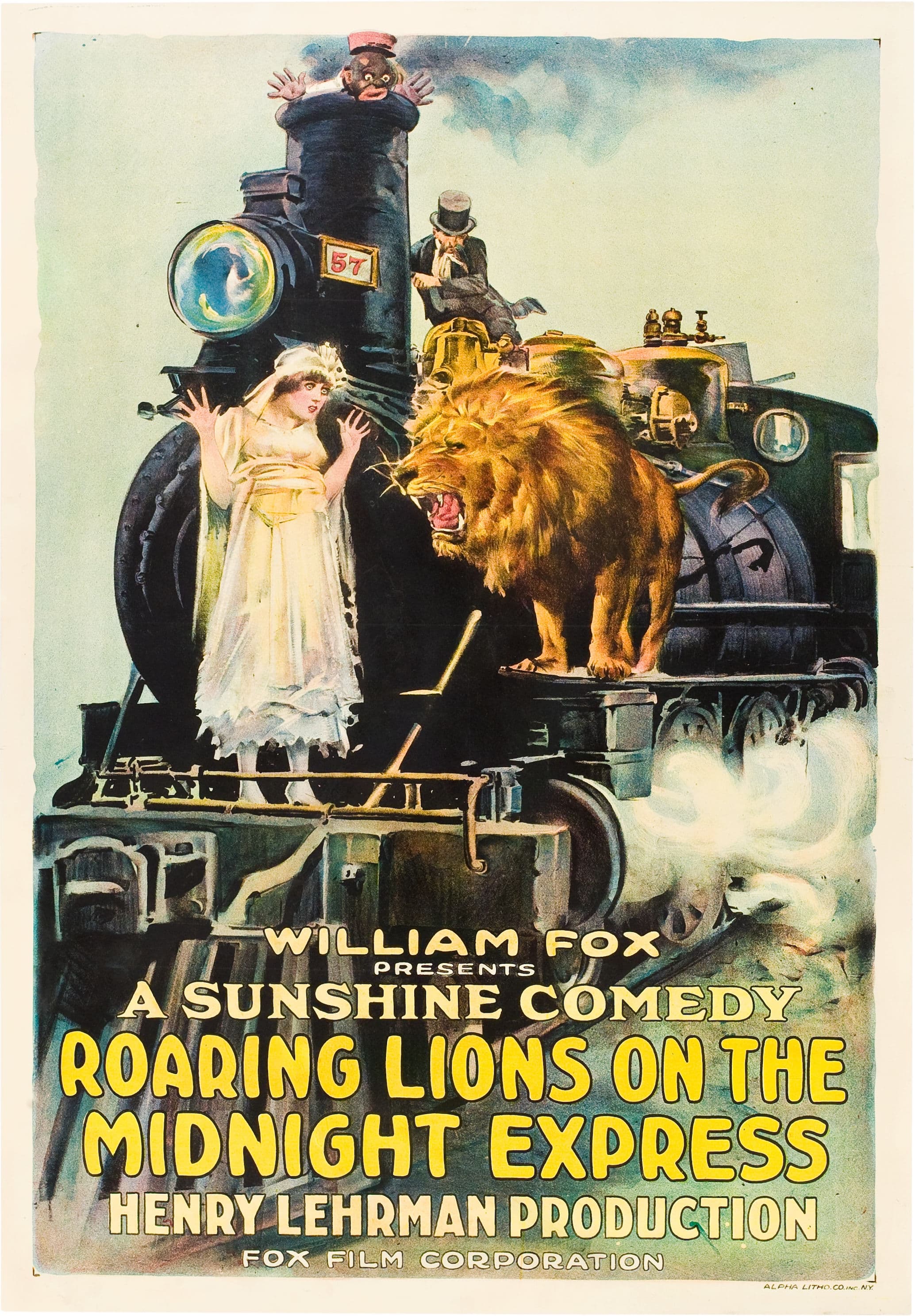 Roaring Lions on the Midnight Express poster