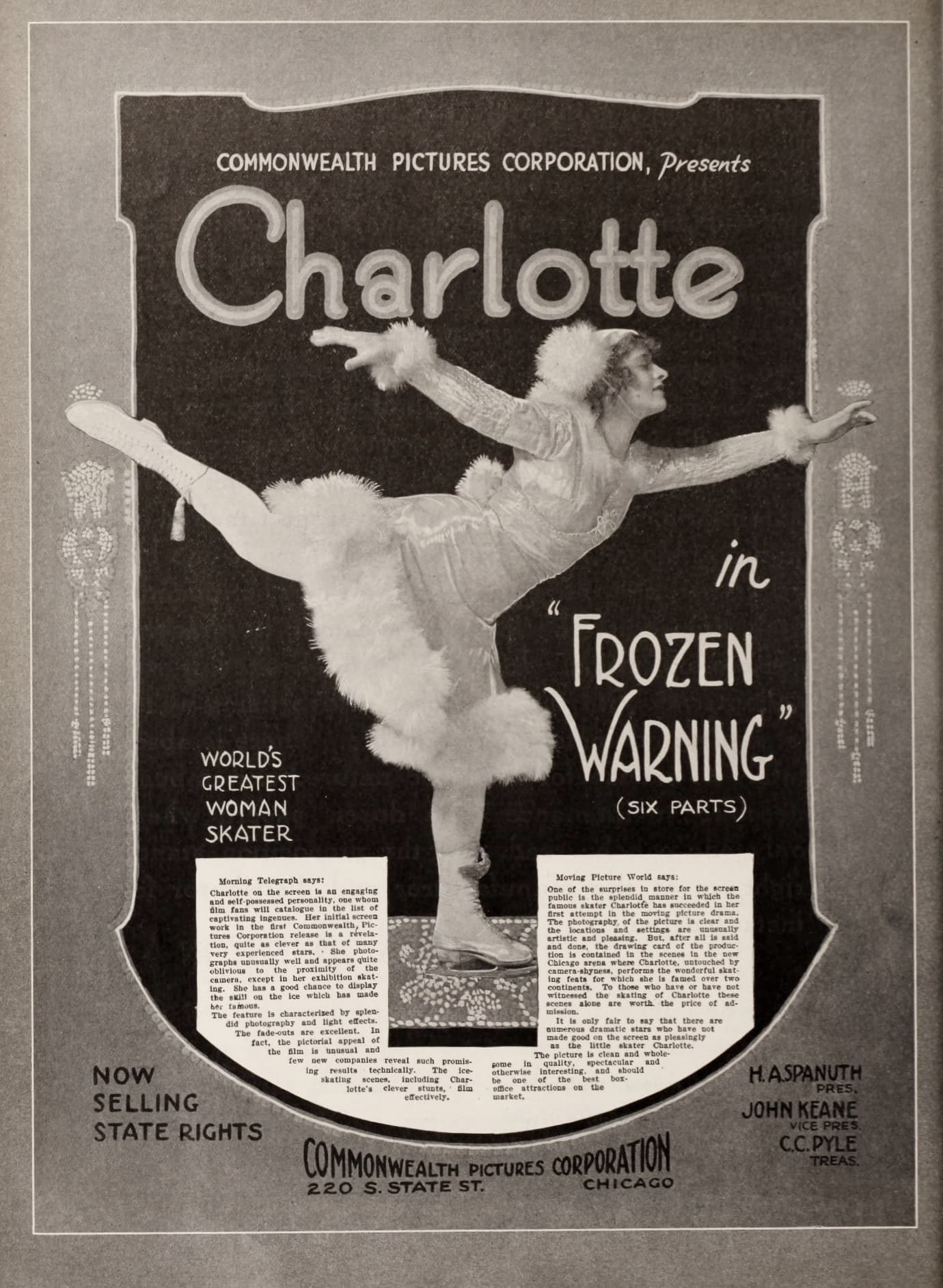 The Frozen Warning poster – Cult Cinema