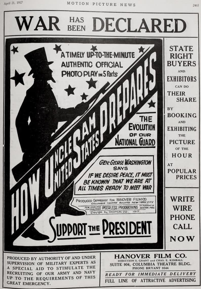 How Uncle Sam Prepares poster – Cult Cinema