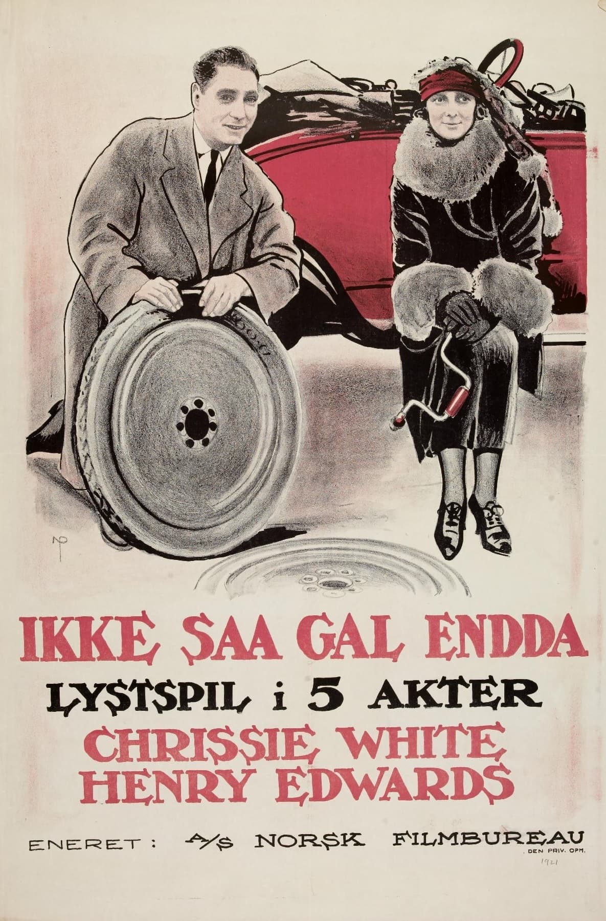 The Lunatic at Large poster