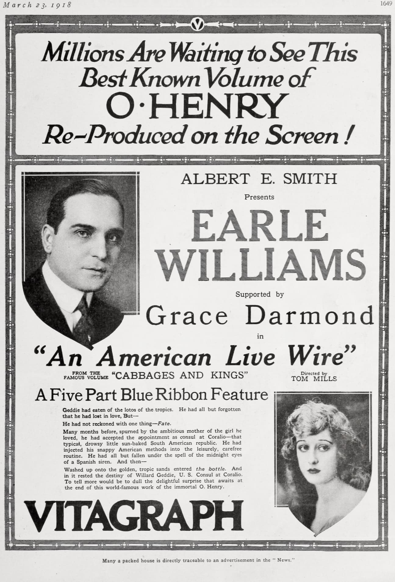 An American Live Wire poster