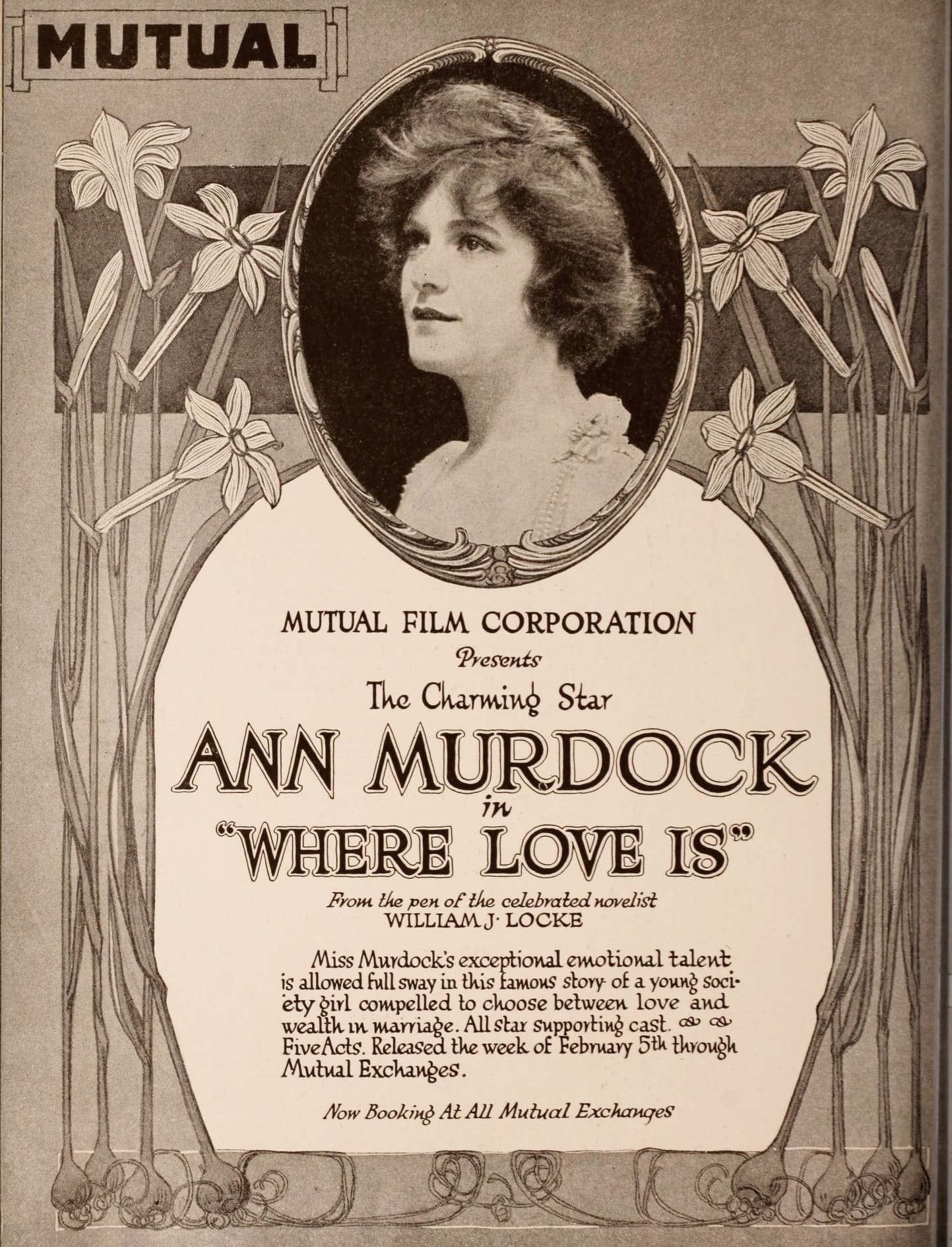 Where Love Is (1917) film backdrop