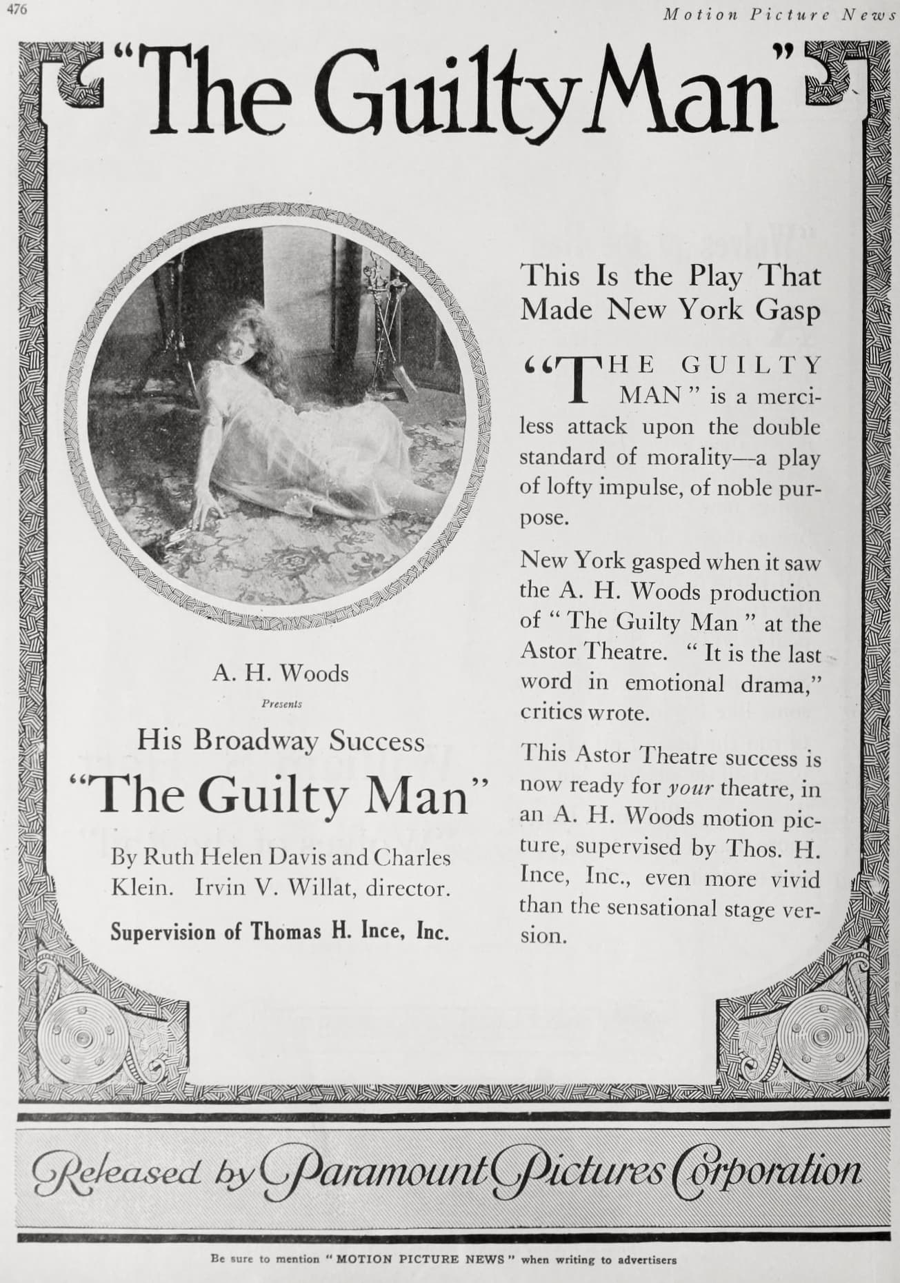 The Guilty Man poster