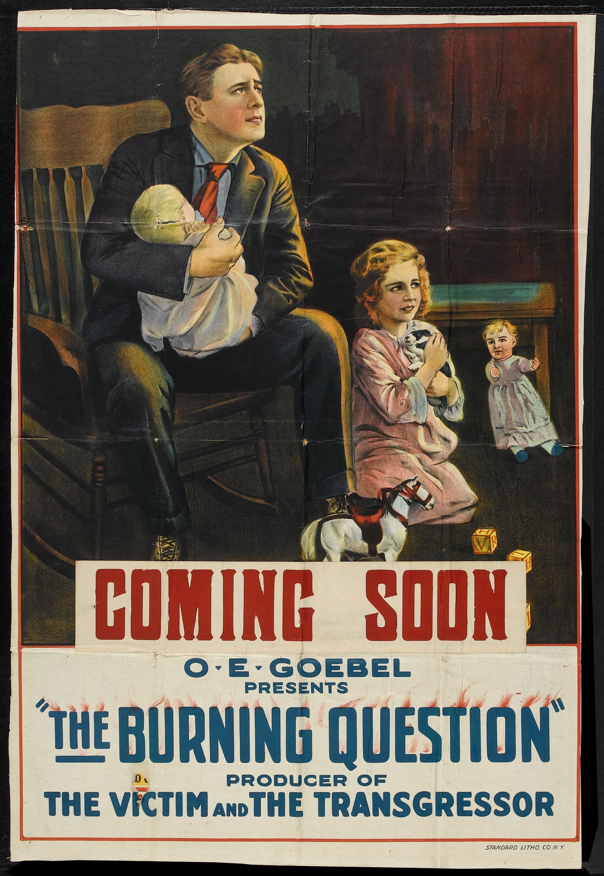 The Burning Question (1919) film backdrop
