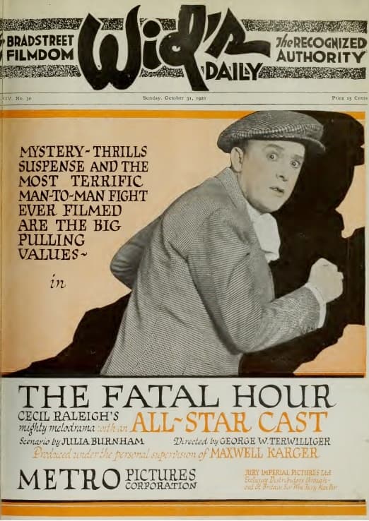 The Fatal Hour poster – Cult Cinema