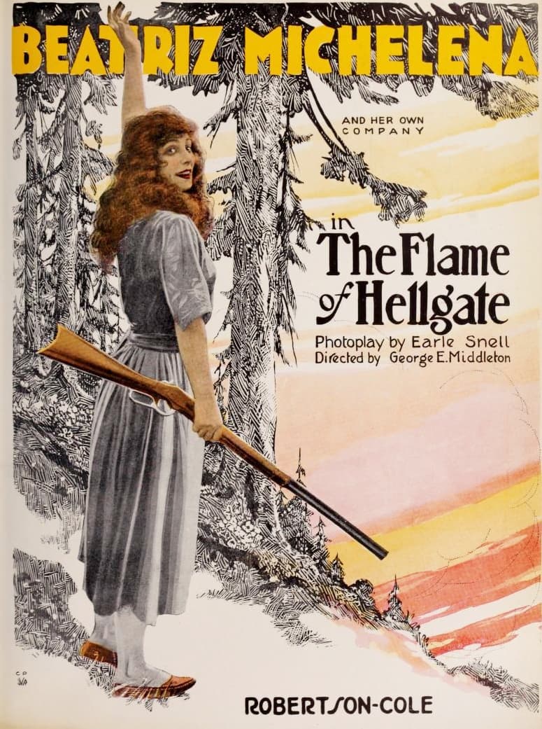 The Flame of Hellgate poster – Cult Cinema