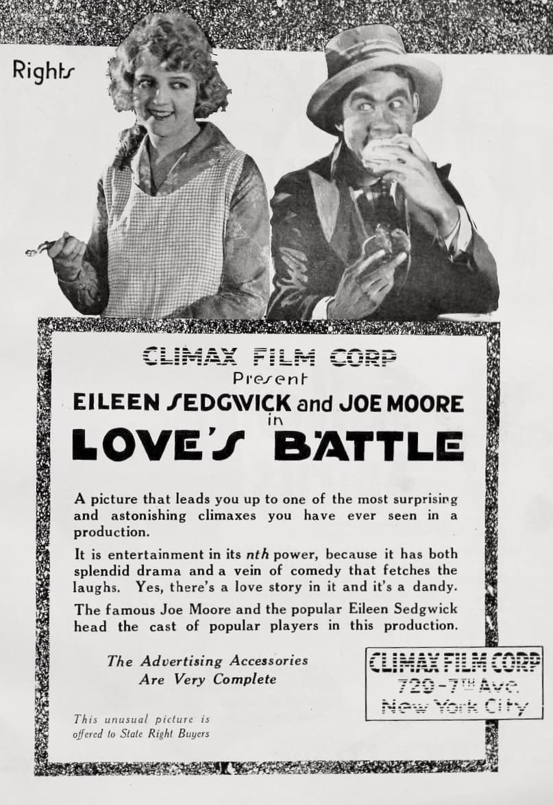 Love's Battle poster – Cult Cinema