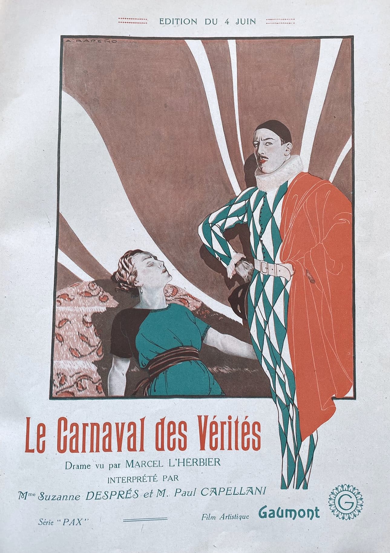 Le carnaval des vérités poster – Cult Cinema