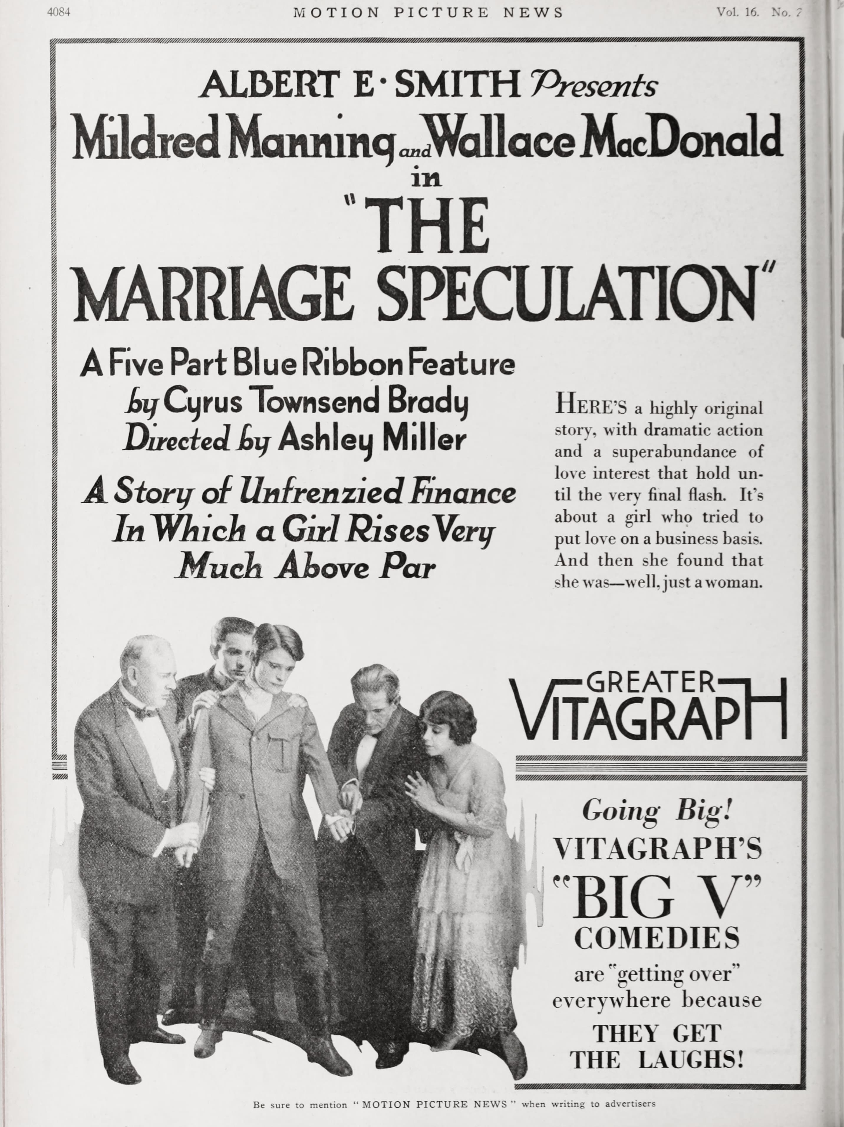 The Marriage Speculation poster – Cult Cinema