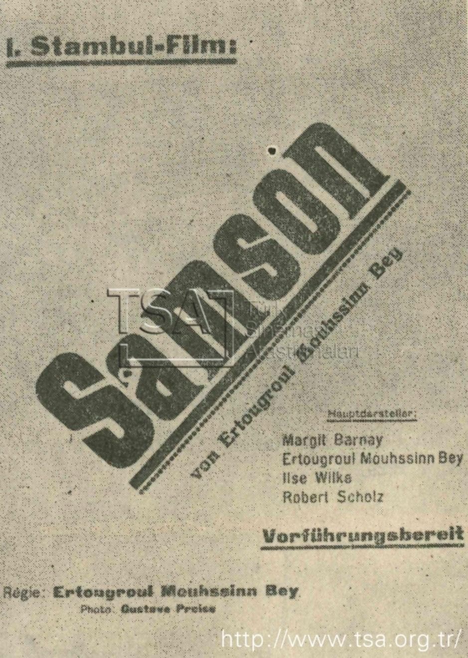 Samson poster – Cult Cinema