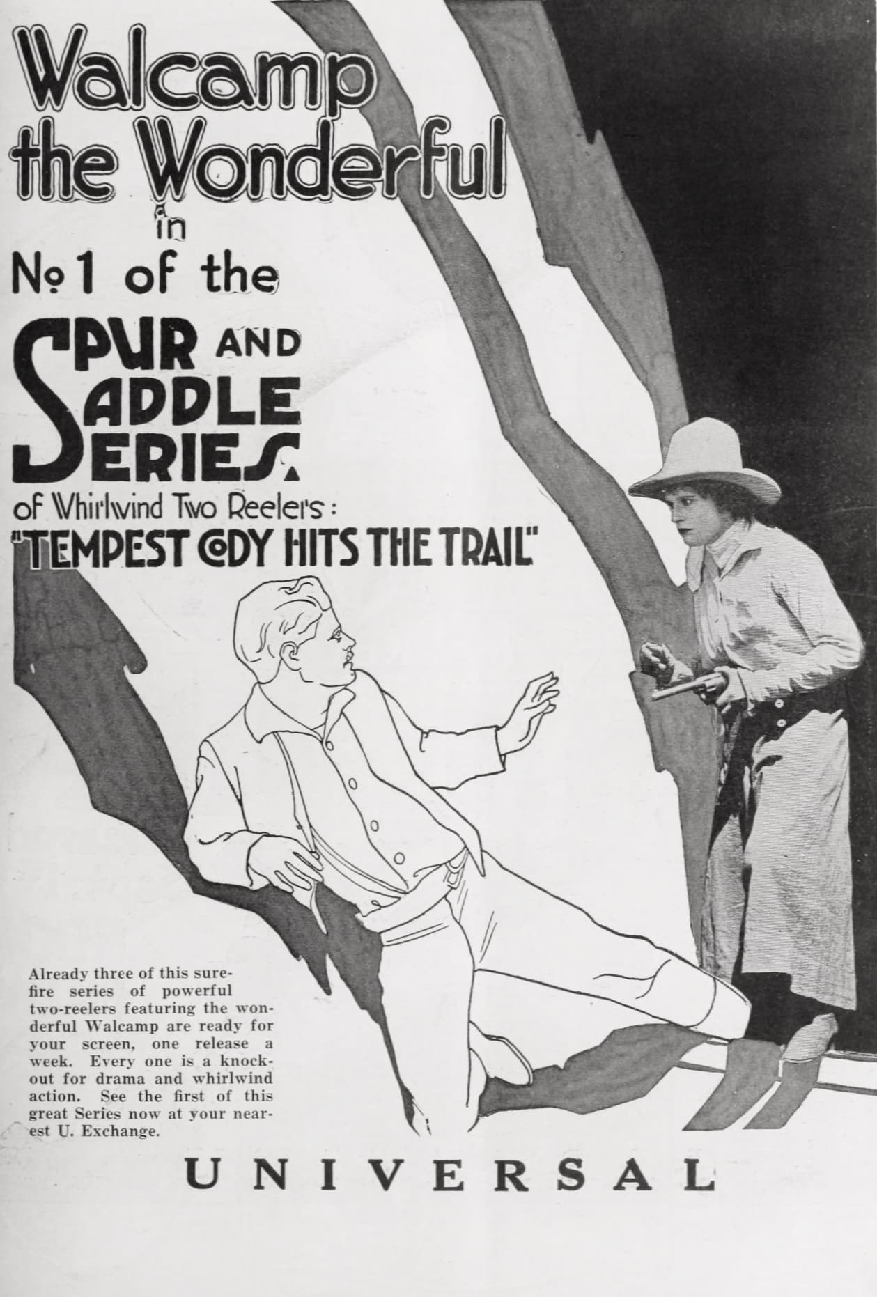 Tempest Cody Hits the Trail poster