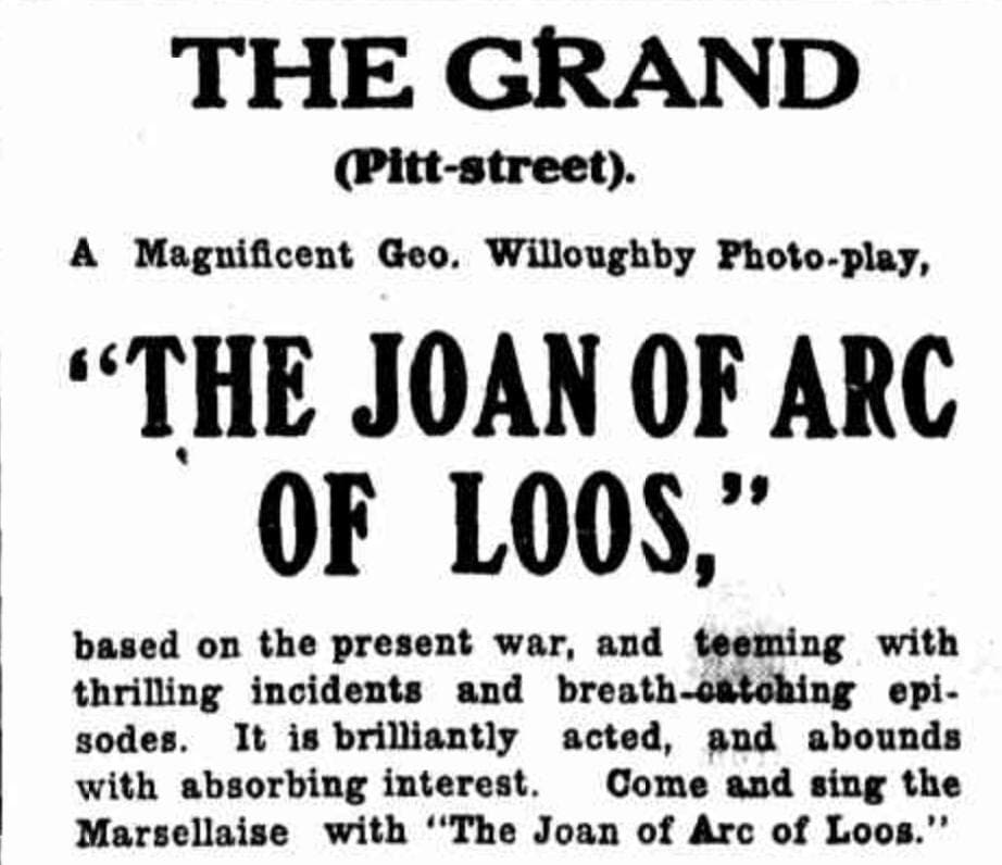 The Joan of Arc of Loos poster