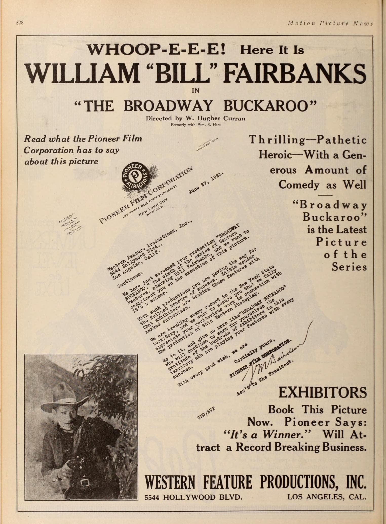 Broadway Buckaroo poster