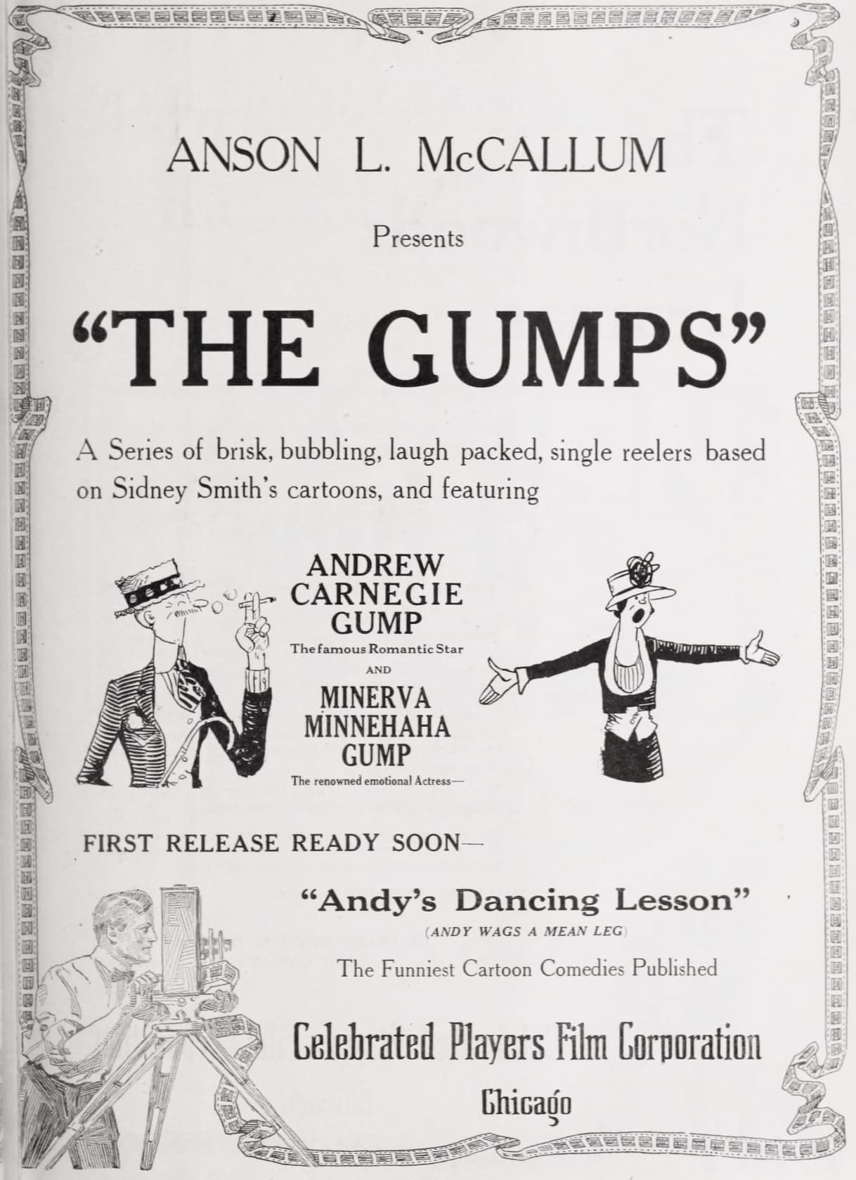 Andy's Dancing Lesson poster – Cult Cinema