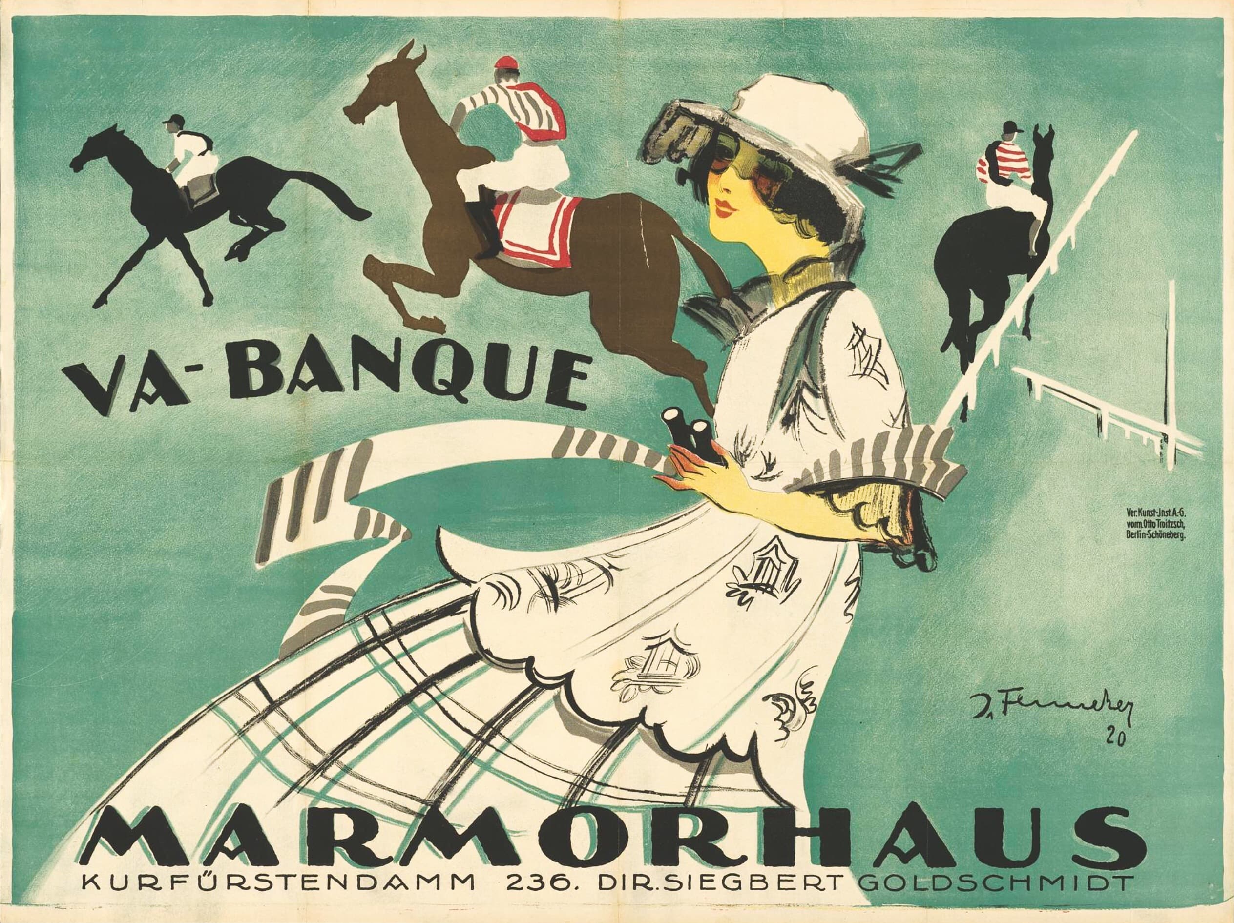 Va banque poster