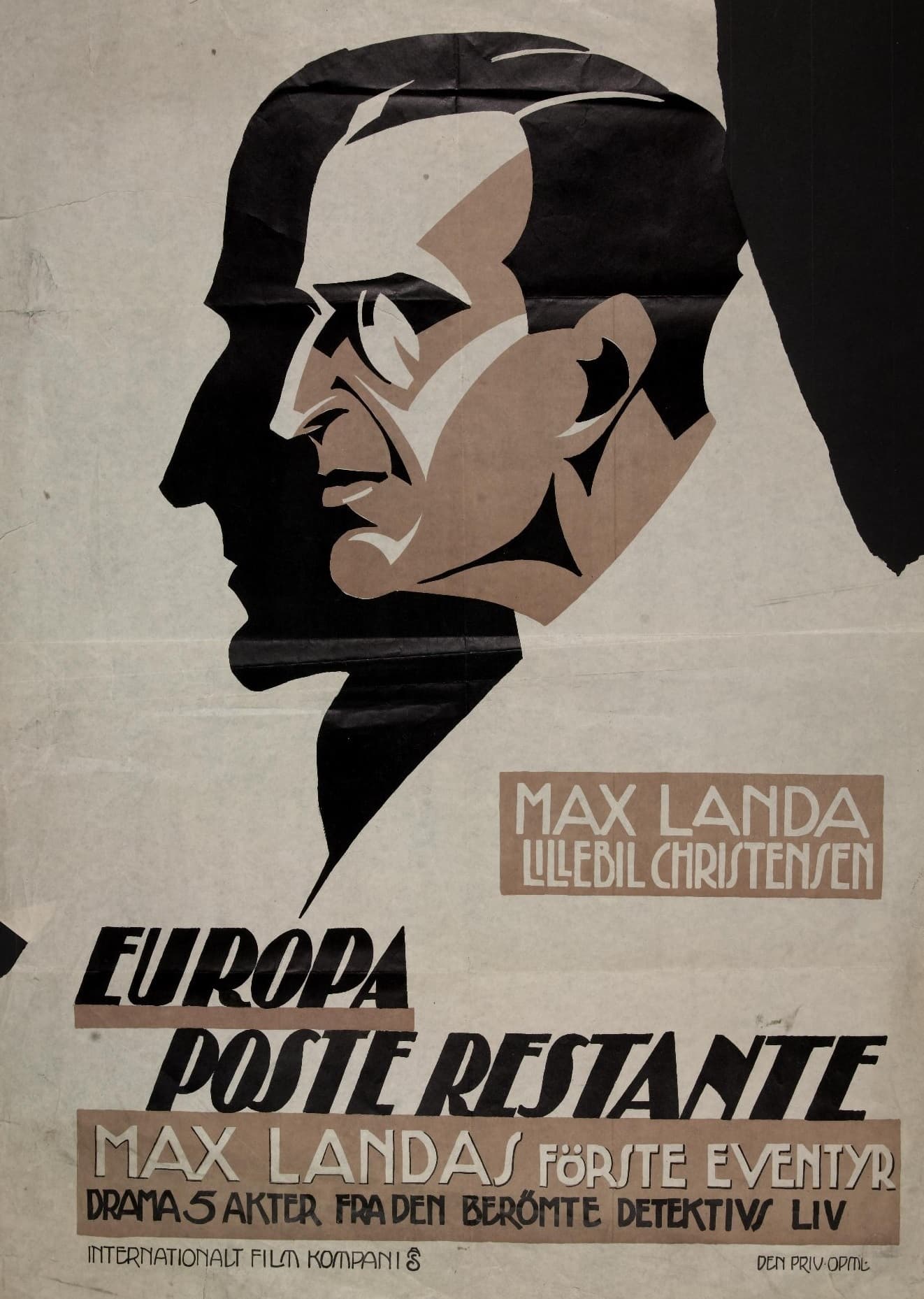 Europa postlagernd poster – Cult Cinema