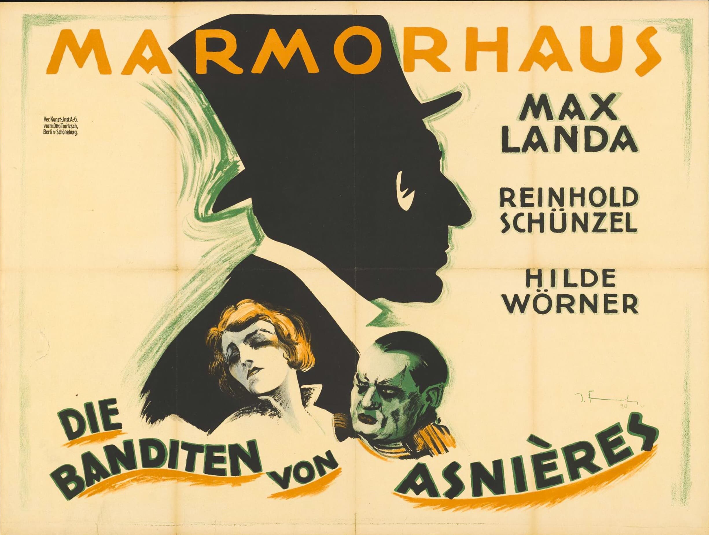 Die Banditen von Asnières poster – Cult Cinema
