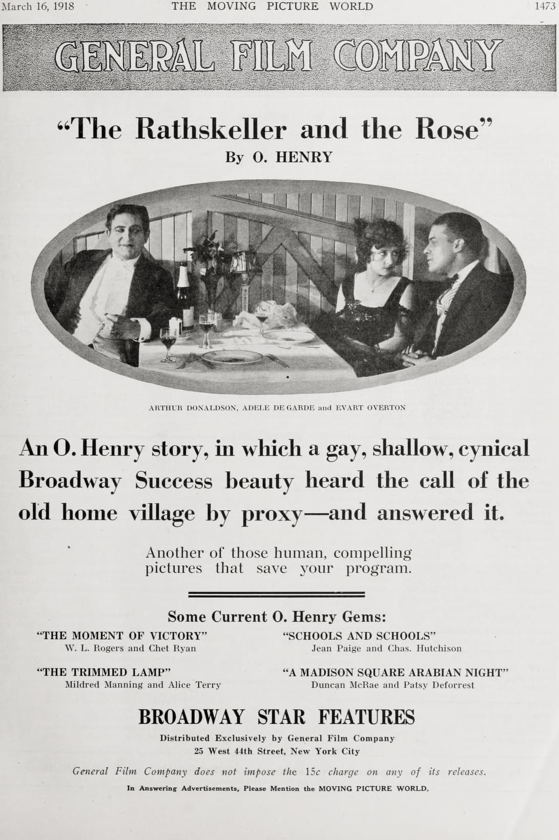 The Rathskeller and the Rose poster