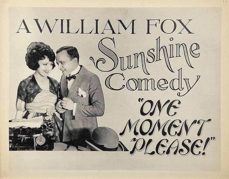 One Moment, Please poster