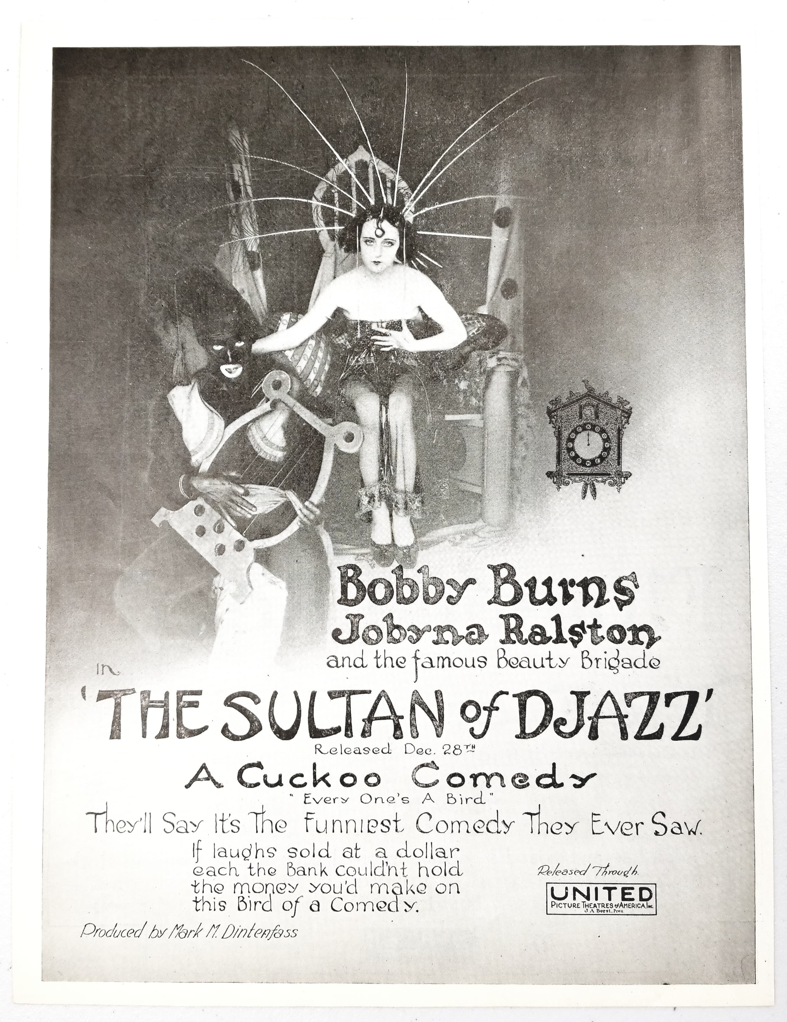 The Sultan of Djazz poster – Cult Cinema