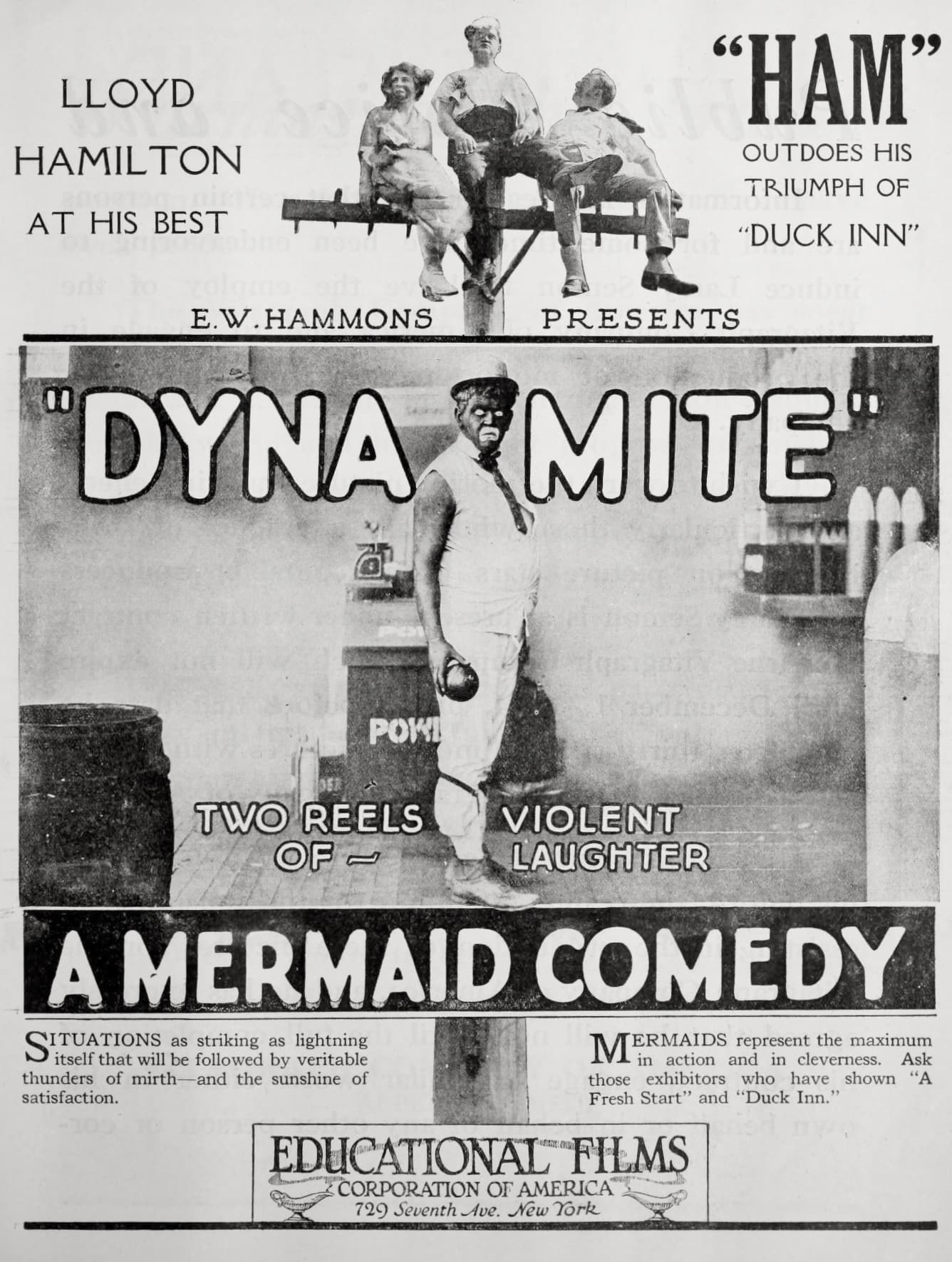 Dynamite (1920) film backdrop