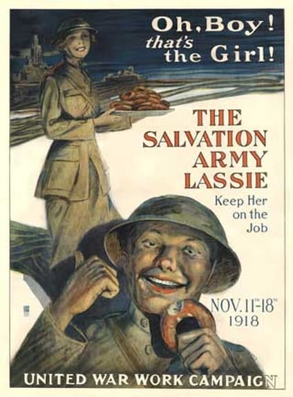 The Salvation Army on the Job (1919) film backdrop