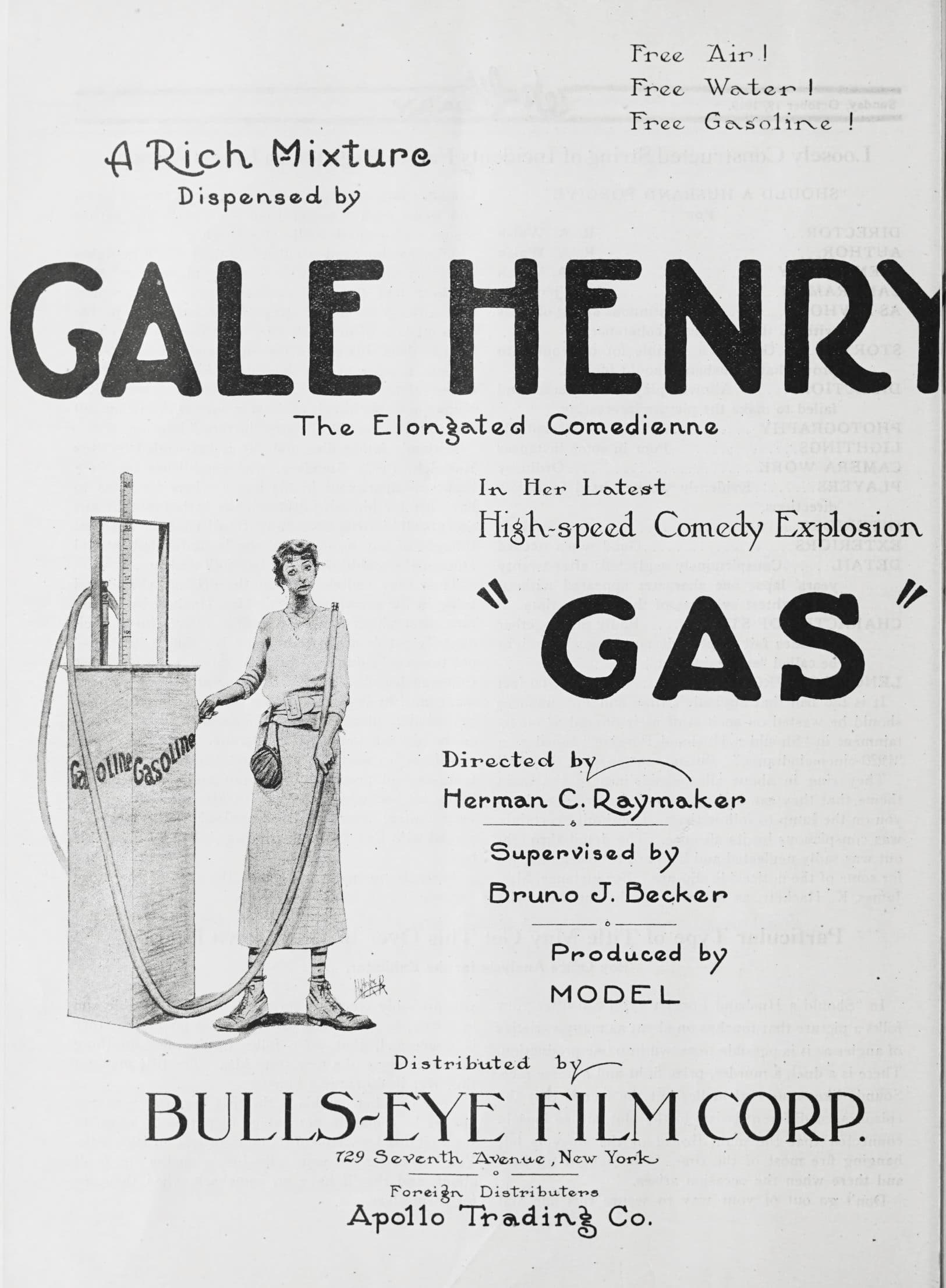 Gas poster