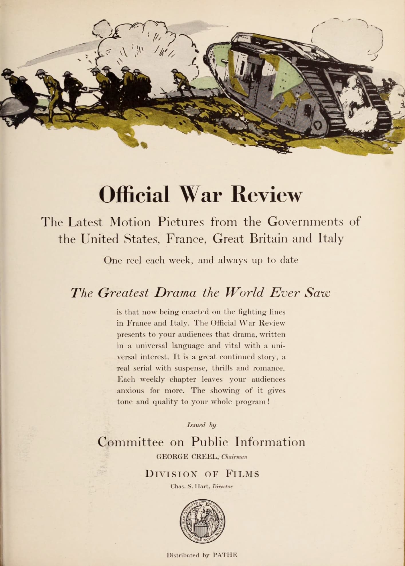 Allies' Official War Review, No. 1